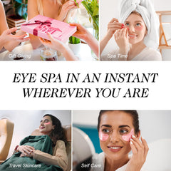 ZealSea hydrogel eye patch with collagen for smoother undereye skin and elasticity support.
