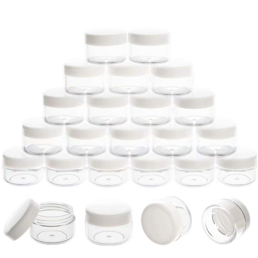 ZEJIA 5g sample container with lid for leak-proof travel storage