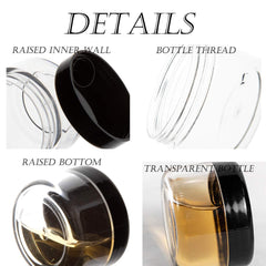 ZEJIA leak-proof 5-gram jar keeps makeup secure on trips