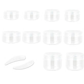 ZEJIA travel containers with screw lids show leak-proof storage.