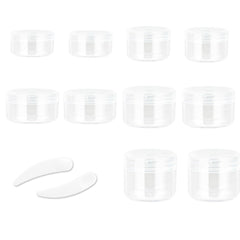 ZEJIA travel containers with screw lids show leak-proof storage.