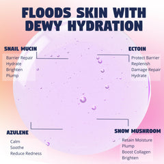 Zen Dew Star Light serum dropper releasing a silky, non-sticky application.
