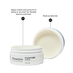 Close-up of matte finish achieved by Zenagen Flexture Paste.