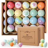 ZenBombs bath bombs set box shows gift ready packaging for a luxurious soak.