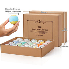 ZenBombs shea butter moisturizing bomb softens skin during a soothing soak.