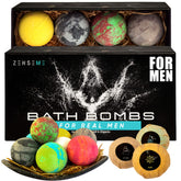 ZenseMe sandalwood bath bomb calm mood and skin hydration