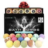 ZenseMe bath bombs 18-pack gift box ready for gifting and spa-like relaxation.