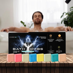 ZenseMe sandalwood bath bomb with strong aroma for relaxation