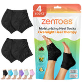 ZenToes moisturizing socks open toe design for overnight hydration