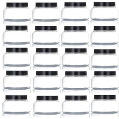 Zentriqlla 24-pack jars with 5oz capacity for organized storage.
