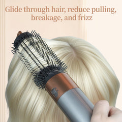 ZEPHBLOW round brush demonstrating root lift for natural fullness