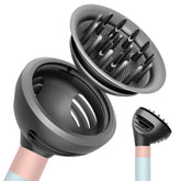ZEPHBLOW Wave Curl Diffuser in dome mode delivering defined curl waves.