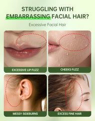 Zeponyx chin removal cream targeting chin hair for a smooth finish
