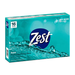 Zest Bar Soap Vitamin E infusion showcases nourishing skin for a healthy glow.