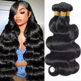 ZGWG body wave 18-inch packaging shows premium Brazilian hair ready to wear