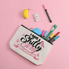 ZHAMEN waterproof cotton-linen material ensures durable, easy-care makeup storage.