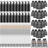 Zhehao lash care kit bottles with safe caps for clean eyelash cleansing.