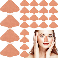 Zhengmy 24-set beige nose patches in a resealable package for easy replacement