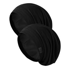 ZHENSILK satin-lined sleep cap for overnight hair protection