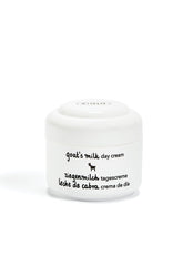 Ziaja Goat's Milk Day Cream tube closeup highlighting daily hydration.