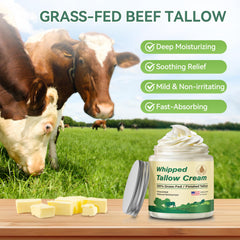ZIIDII beef tallow jar-closeup highlights natural ingredients and grass-fed quality.