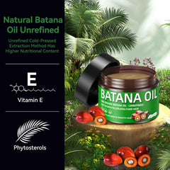 ZIIDII Batana Oil raw form — origin from Honduras supports organic scalp care.