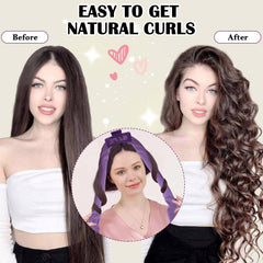 ZILAMPU 9-piece gift set includes headband, clips, ties, bonnet and bag