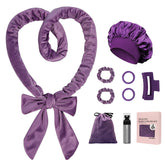 ZILAMPU No Heat Overnight Curls Headband 70 inches for long hair styling