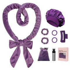 ZILAMPU No Heat Overnight Curls Headband 70 inches for long hair styling