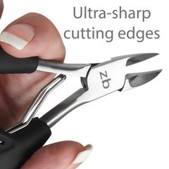 Zizzili Basics ingrown nail trimming aids careful edge work