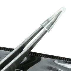 Zizzili Basics surgical-grade stainless steel tweezers close-up