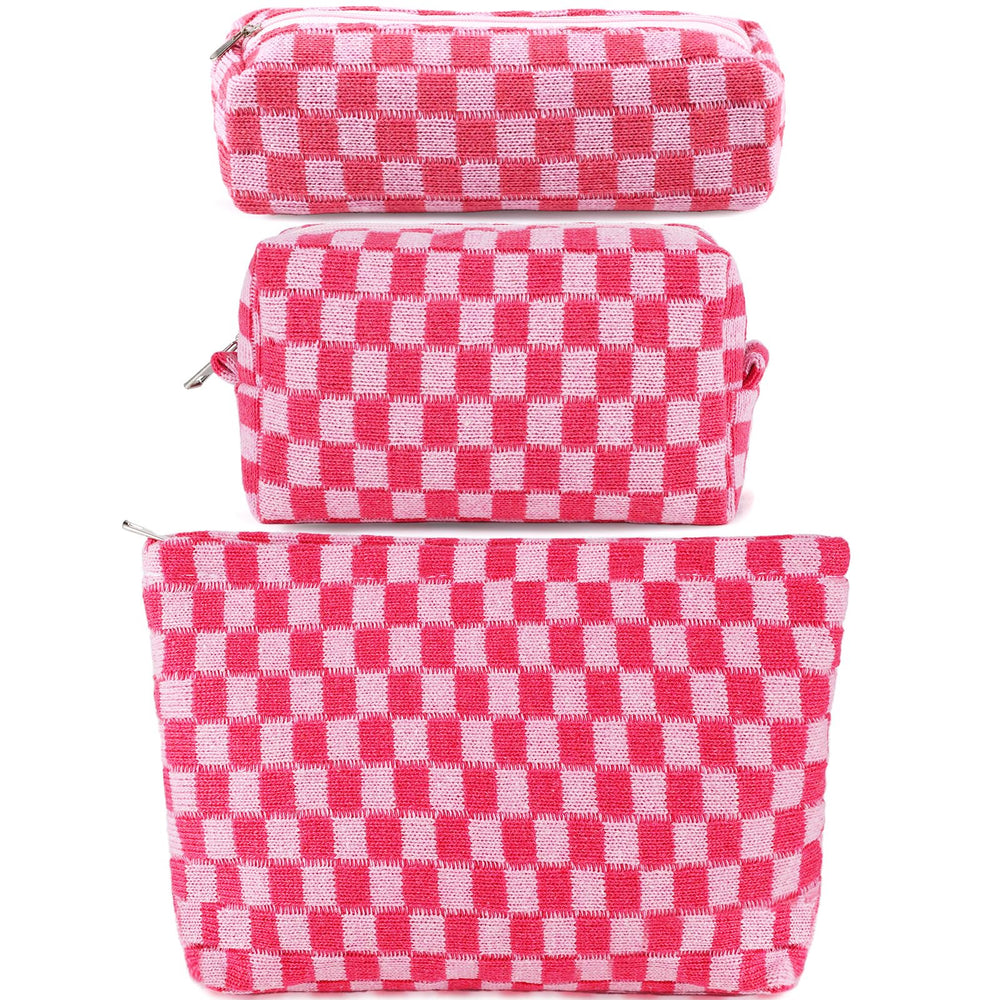 ZLFSRQ large-capacity makeup bag with roomy compartments for cosmetics and skincare.