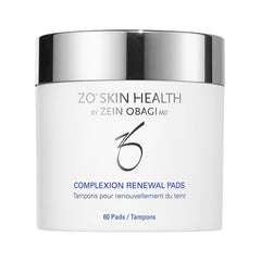 ZO Skin Health Complexion Renewal Pads 60 pads reduce surface oil and clear debris.
