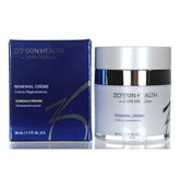 Zo Skin Health Daily Renewal Creme bottle shows a hydrating daily soothing care.