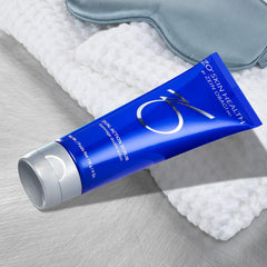 ZO SKIN HEALTH Dual Action Scrub foaming lather captured during use for refreshed feeling.
