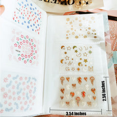Zoance storage book cover showing organized design stash