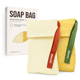 ZOMCHI bar soap saver dual roughness for customized exfoliation and skin renewal.
