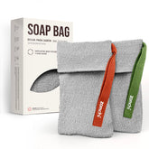 ZOMCHI soap bags set closeup reveals gentle exfoliation for smoother skin.