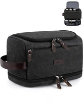 ZOMFELT Toiletry Bag dual layers front view for organized travel access