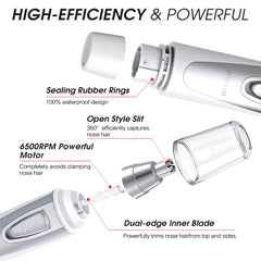 ZORAMI battery-operated design enables long use between replacements.