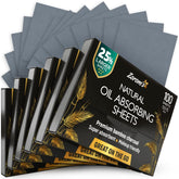 ZOROM'S blotting sheets in six-pack packaging for on-the-go oil control