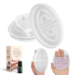 Zrpot Meridian Brush on forearm for smoother skin and improved circulation