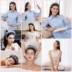 Ztomine headbands with bow and bubble details add stylish flair.
