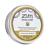Zum Indigo Wild Body Balm bottle front showing nourishing moisture for dry skin