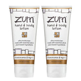 Zum Indigo Wild hand lotion bottle front for smooth skin.