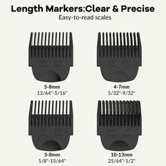 Zylentix Guards Manscaped 3.0 4-7mm guard supports medium-length grooming with smooth edges