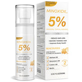 ZYXN Minoxidil 5% bottle close-up for daily hair growth support.