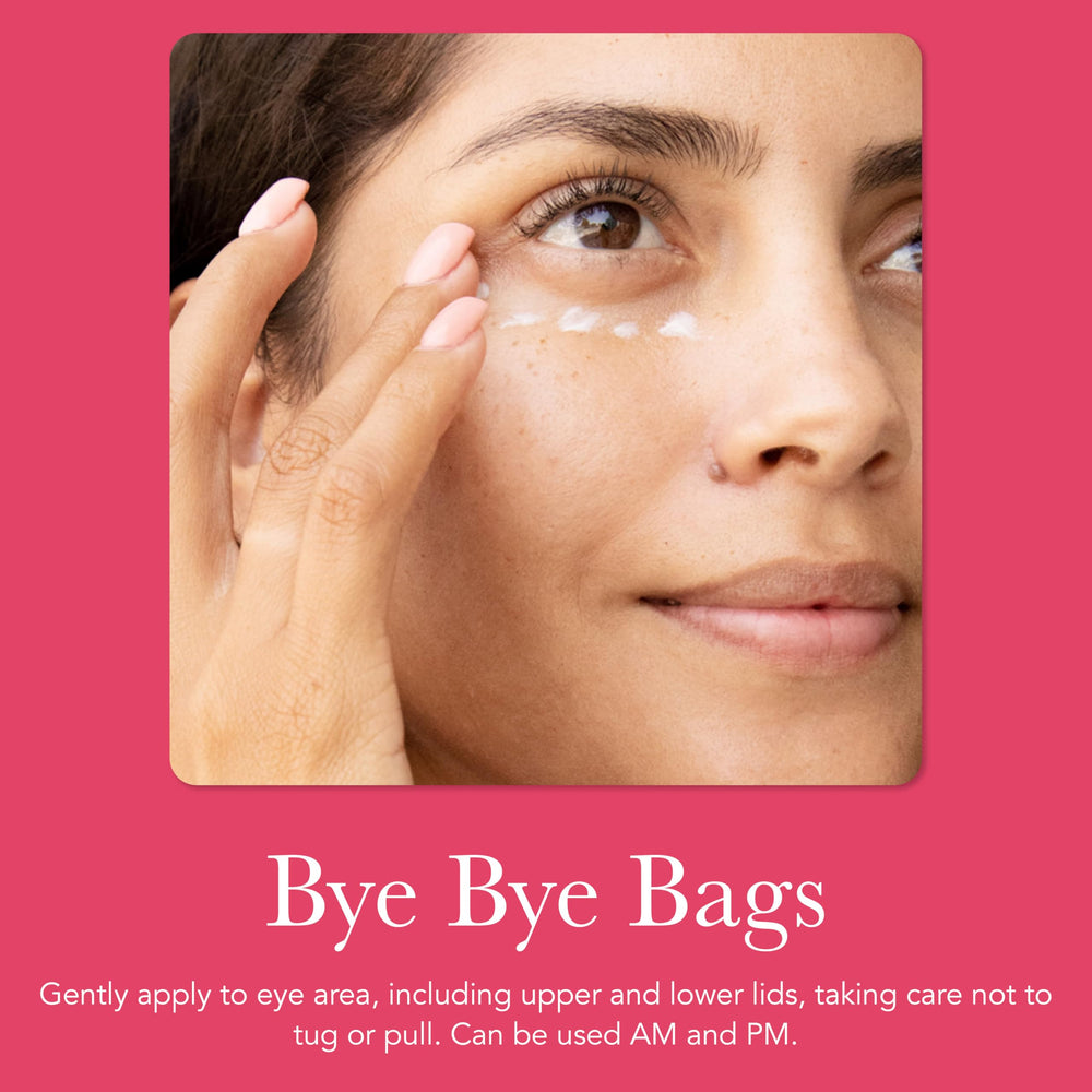 100% PURE Coffee Bean Eye Cream rosehip oil image emphasizing nourishing skin resilience