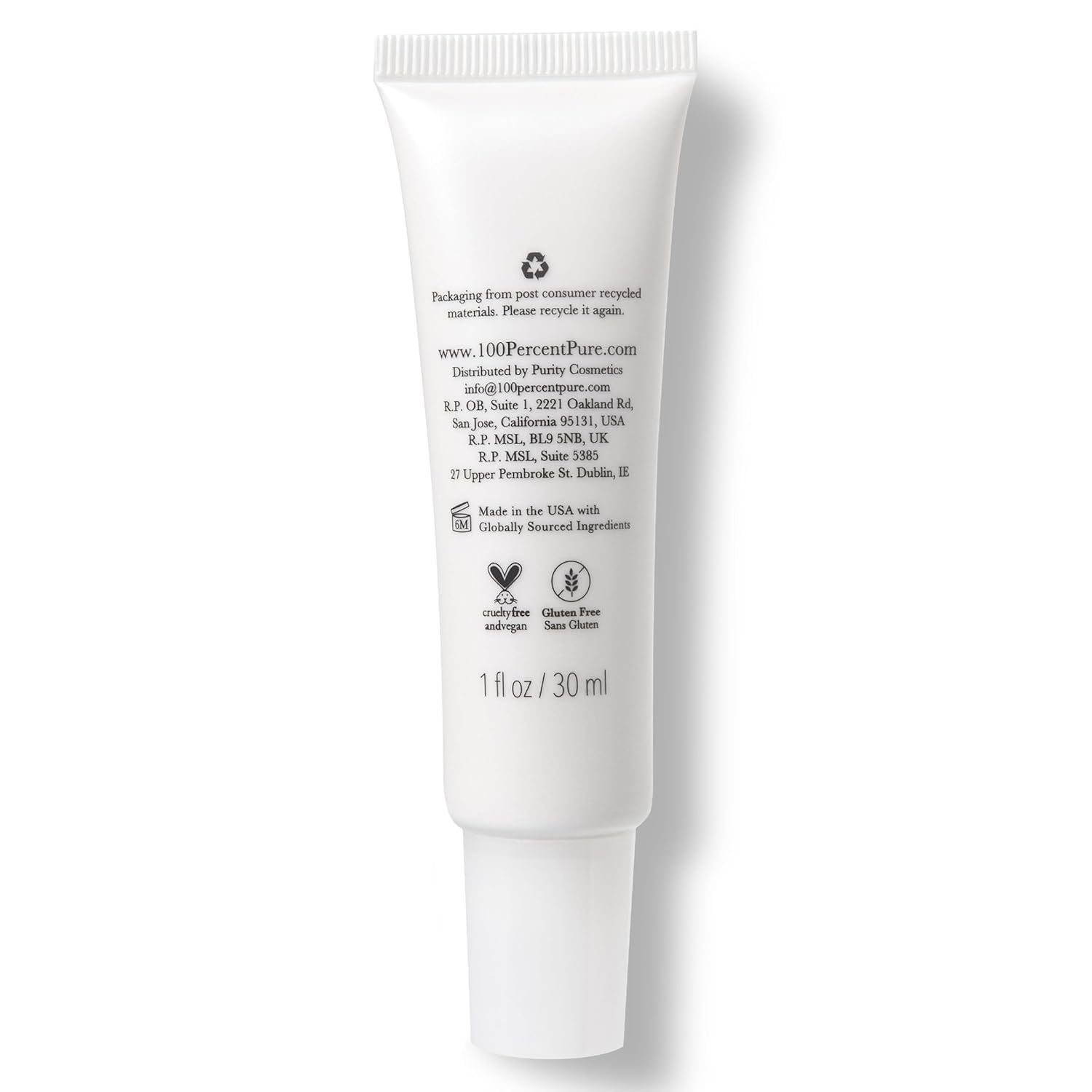 100% PURE Coffee Bean Eye Cream vitamin E highlight for nourishing hydration and antioxidant protection