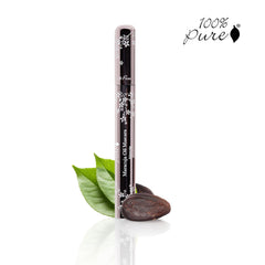 100% PURE Maracuja Mascara lashes close-up demonstrates dramatic length and natural definition.